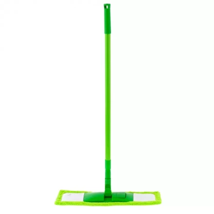 Швабра телескопическая Elfe 120 см с пластиковой складной подошвой насадка микрофибра 935055 купить в Губкинске