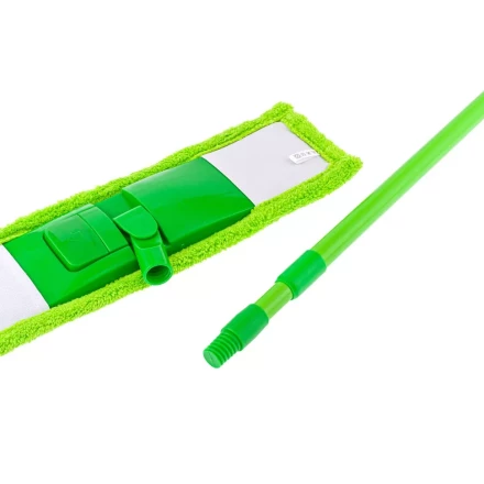 Швабра телескопическая Elfe 120 см с пластиковой складной подошвой насадка микрофибра 935055 купить в Губкинске
