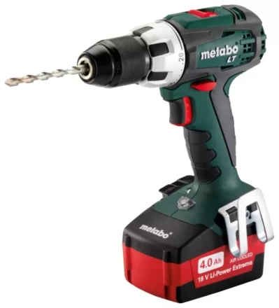 Дрель-винтоверт аккумуляторная Metabo BS 18 LT 18В, 2х5.2Ач, LiIon в кейсе купить в Губкинске