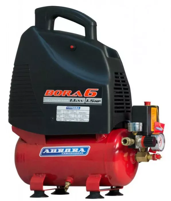 Компрессор безмасляный поршневой прямой привод Aurora BORA-6 купить в Губкинске