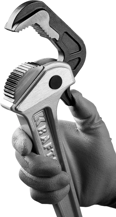 Ключ KRAFTOOL "MASTERGRIP" трубный быстрозажимной, кованые губки, 1/2"-2" 27365-14 купить в Губкинске