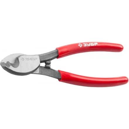 Кабелерез ЗУБР&quot;МАСТЕР&quot;для резки неброн кабеля из цв металлов, цельнокованые из Ст 55,кабель сечением до 22 мм2,150мм 23343-15 купить в Губкинске