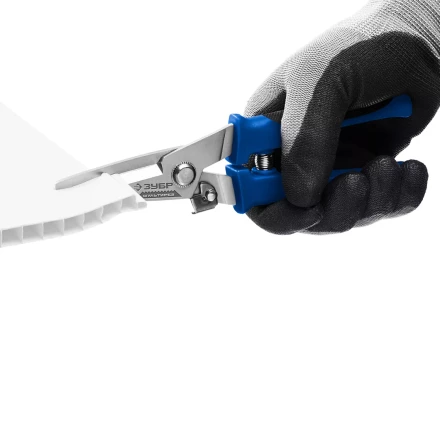 ЗУБР МУЛЬТИРЕЗ, 200 мм, универсальные технические ножницы, Профессионал (23215) купить в Губкинске