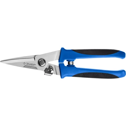 ЗУБР МУЛЬТИРЕЗ, 200 мм, универсальные технические ножницы, Профессионал (23215) купить в Губкинске