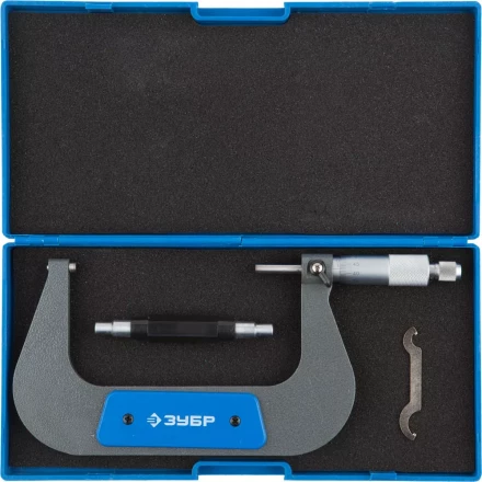 Микрометр ЗУБР &quot;ЭКСПЕРТ&quot; гладкий механический, МК 125, диапозон 100-125мм, шаг измерения 0,01мм 34480-125_z01 купить в Губкинске