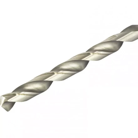 Сверло по металлу 10,0 х 184 мм полированное удлиненное HSS 5 штук цилиндрический хвостовик MATRIX 715100 купить в Губкинске