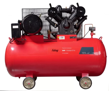 Компрессор масляный поршневой ременной двухступенчатый Fubag DCF1700/500 CT15  купить в Губкинске
