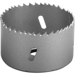 Коронка ЗУБР "ЭКСПЕРТ" биметаллическая, быстрорежущая сталь, глубина сверления до 38мм, d-70мм 29531-070_z01