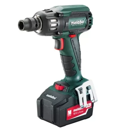 Аккумуляторный ударный гайковерт SSW 18 LTX 400 BL Metabo купить в Губкинске