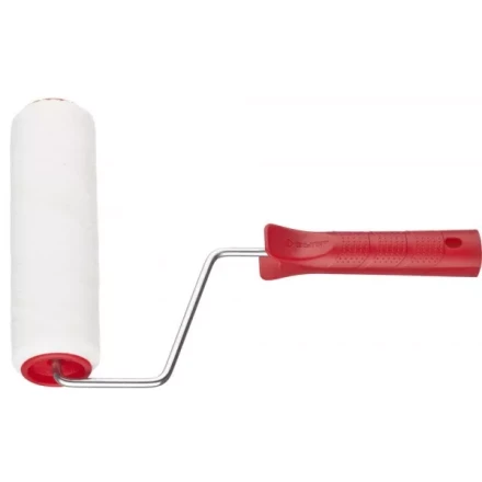 Валик ЗУБР &quot;МАСТЕР&quot; &quot;ВЕЛЮР-АКВА&quot;, полиэстер, для водорастворимых акриловых лаков, ворс 4мм, ручка 6мм, d=40/180мм 03537-18 купить в Губкинске