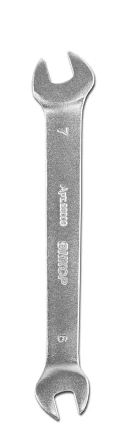 Ключ гаечный рожковый двусторонний 6х7 Энкор 26006 купить в Губкинске