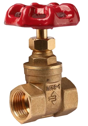 Задвижка ЗУБР клиновая латунная, 3/4" 51212-3/4 купить в Губкинске