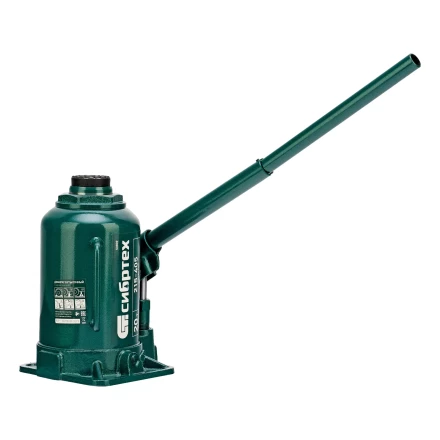 Домкрат гидравлический бутылочный Сибртех 50809, 20 т, 215-405 мм купить в Губкинске