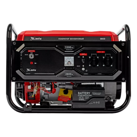 Генератор бензиновый MTX RS-4000E, 3,3 кВт, 230В, электростартер купить в Губкинске