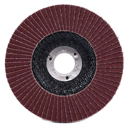 Круг MESSER шлифовальный лепестковый торцевой плоский (электрокорунд) А60(П) 125х22 купить в Губкинске