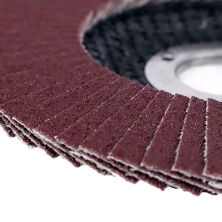 Круг MESSER шлифовальный лепестковый торцевой плоский (электрокорунд) А60(П) 125х22 купить в Губкинске