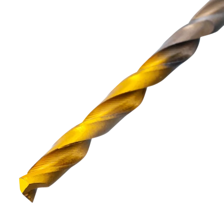 Набор сверл по металлу Denzel 723008, 1-10 мм, Р6М5К8-TiN, Golden Tip, 19 шт купить в Губкинске