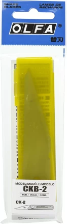 Лезвие OLFA из нержавеющей стали для OL-CK-2, 105х20х1,2мм, 2шт OL-CKB-2 купить в Губкинске