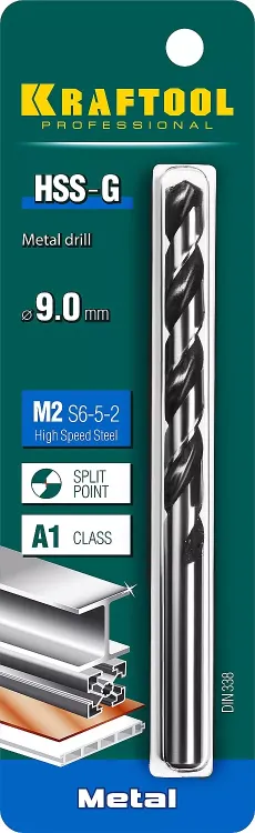 Сверла по металлу HSS-G 29651-9 купить в Губкинске