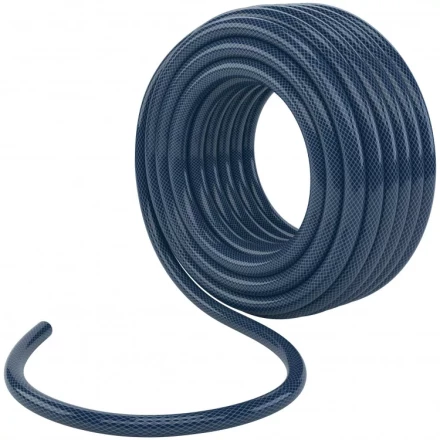 Шланг поливочный армированный трехслойный ПВХ 3/4 30 м Садовод Сибртех 67240 купить в Губкинске