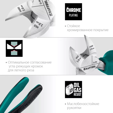 Бокорезы KRAFTOOL 160 мм 22011-5-16 купить в Губкинске