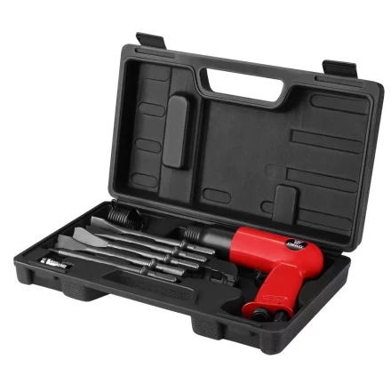 Молоток отбойный пневматический DEKO DKPT04 SET 3, 018-1104, в чемодане с набором 8 предметов купить в Губкинске