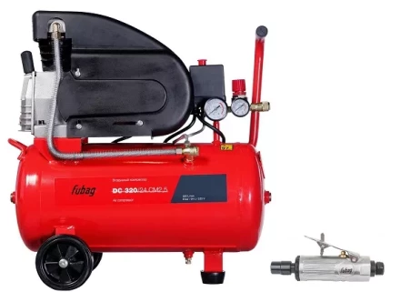 Компрессор масляный поршневой прямой привод FUBAG DС 320/24 CM2.5 купить в Губкинске