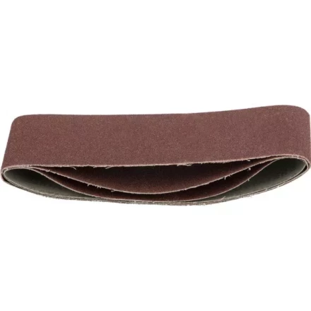 Лента STAYER &quot;MASTER&quot; шлифовальная универсальная бесконечная на тканевой основе, для ЛШМ, P80, 75х533мм, 3шт 35442-080 купить в Губкинске