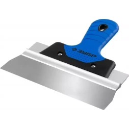 Шпатель ЗУБР "ПРОФЕССИОНАЛ" ФАСАДНЫЙ нержавеющий, 2к ручка. 200мм 10049-20_z03