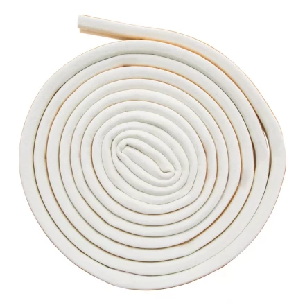 Уплотнитель резиновый, 6 м, профиль &quot;D&quot;, белый Сибртех 88915 купить в Губкинске