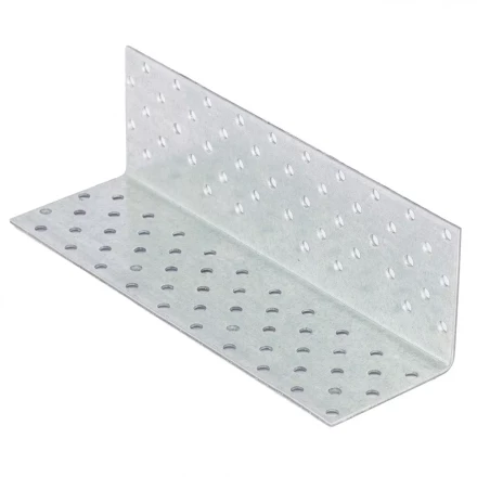 Крепежный уголок равносторонний  2,0 мм KUR 60x60x200 мм Россия Сибртех 46591 купить в Губкинске