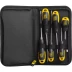 Набор JCB: Отвертки, хромомолибденовая сталь S2, двухкомпонентные рукоятки, магнитный наконечник, 7 предм, чехол JSD019 купить в Губкинске