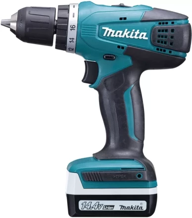 Аккумуляторная дрель -шуруповерт Makita DF347DWE купить в Губкинске