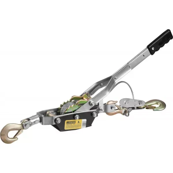Лебедка STAYER "MAXPull" рычажная, тросовая, 4т/3м 4310-4 купить в Губкинске