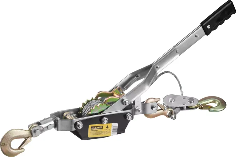 Лебедка STAYER "MAXPull" рычажная, тросовая, 4т/3м 4310-4 купить в Губкинске