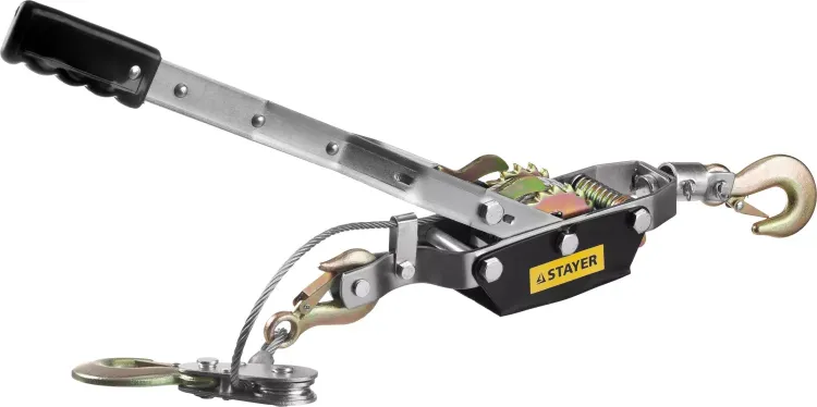 Лебедка STAYER "MAXPull" рычажная, тросовая, 4т/3м 4310-4 купить в Губкинске