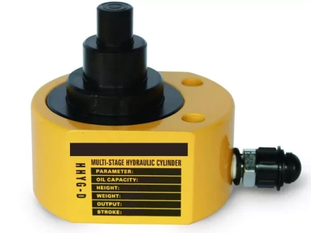 Домкрат гидравлический телескопический низкий TOR HHYG-30D (ДТ30Г54) 30 т (3 уровня) 1004677 купить в Губкинске