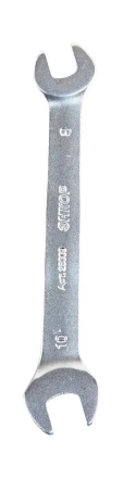 Ключ гаечный рожковый двусторонний 8х10 Энкор 26009 купить в Губкинске