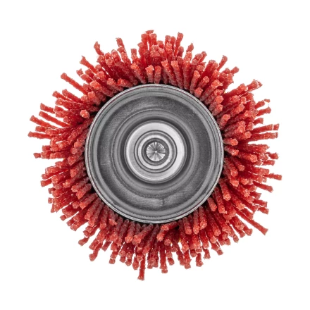 Щетка для дрели Denzel, 65 мм, Чашка, со шпилькой, нейлоновая щетина, 74435 купить в Губкинске