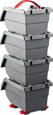 Набор лотков &quot;Clickbin&quot;, 0,45 л, KETER 38065-K4 купить в Губкинске