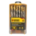 Набор сверл по металлу Denzel 723009, 1-13 мм, Р6М5-TiN, Golden Tip, 25 шт купить в Губкинске