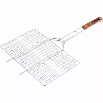 Решетка гриль 340*220 мм, хромированная PALISAD Camping 69557 купить в Губкинске