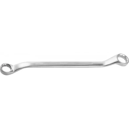 Ключ ЗУБР &quot;ПРОФИ&quot; гаечный накидной изогнутый, Cr-V сталь, хромированный, 22х24мм 27132-22-24 купить в Губкинске