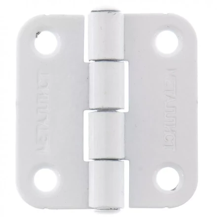 Петля накладная ПН5-40 белая 4 шт Россия 91559 купить в Губкинске