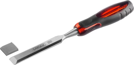 Стамеска MIRAX с двухкомпонентной прозрачной рукояткой, 20мм 1810-20 купить в Губкинске