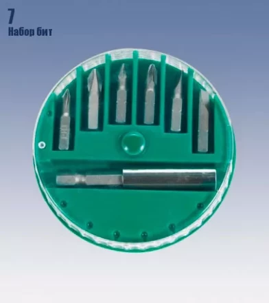 Набор бит 7 шт. S2 Кратон 1 12 01 001 купить в Губкинске
