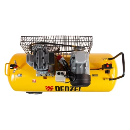 Компрессор воздушный BCI3000-T/200, ременный привод , 3.0 кВт, 200 литров, 530 л/мин Denzel 58119 купить в Губкинске