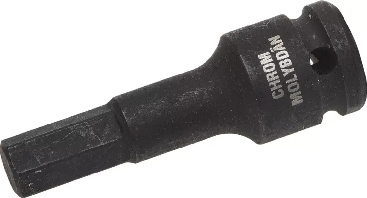 Торцовая головка KRAFTOOL "INDUSTRIE QUALITAT" ударная (1/2"), HEX, Cr-Mo, фосфатированная, H12 27950-12_z01 купить в Губкинске