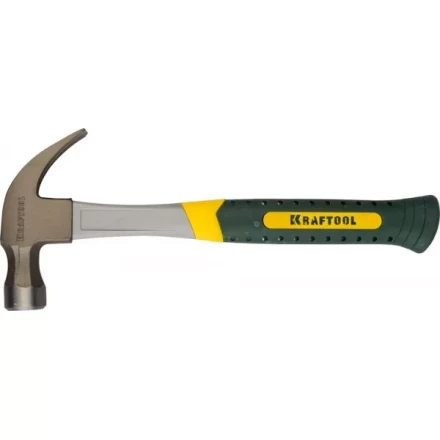Молоток-гвоздодер 560 г с фиберглассовой рукояткой, KRAFTOOL 20280-560 20280-560 купить в Губкинске