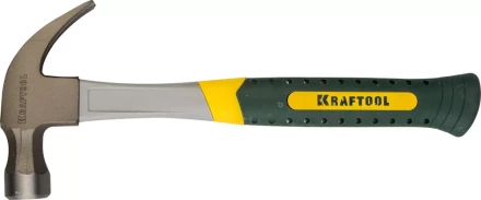 Молоток-гвоздодер 560 г с фиберглассовой рукояткой, KRAFTOOL 20280-560 20280-560 купить в Губкинске
